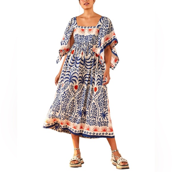 FARM Rio Dresses & Skirts - Farm Rio Afternoon Breeze Midi Dress